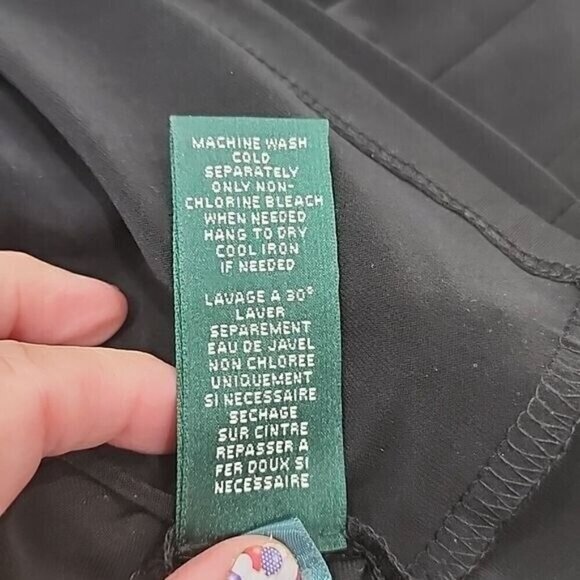 Lauren Ralph Lauren Dress Sheath Short Sleeves Knee Length Women's 2 - Picture 6 of 6